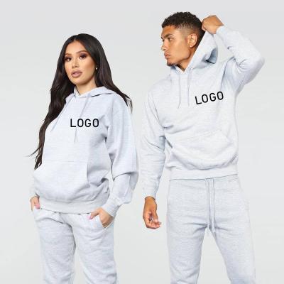 China Hot Selling High Quality Oversized Men's Unisex Sweatsuit Logo Sweatsuit Breathable Cotton Sportswear Tracksuits for sale