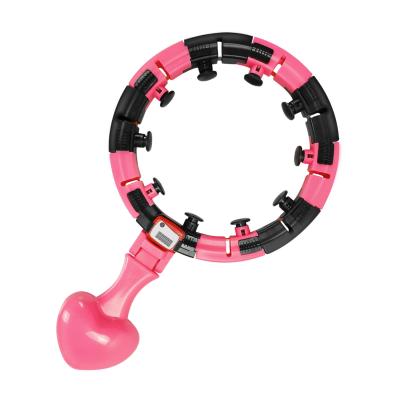 China Adult Women Gym Weight Loss Fitness Durable Home Exercise Digital Weighted Polynesian Dance Electric Smart Circles With Ball for sale