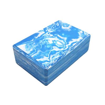 China . High Density Eco-Friendly Aid Balance Flexibility Support Deepen Poses Eco Friendly Recycled Marble 4x6x9 EVA Yoga Brick Block for sale