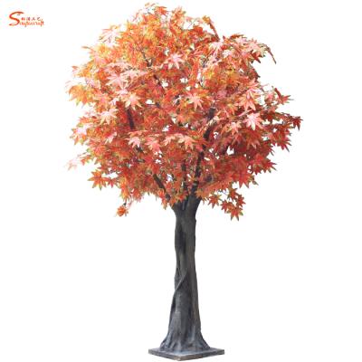 China Garden Decorative Artificial Maple Tree For Outdoor Garden Park Mall for sale