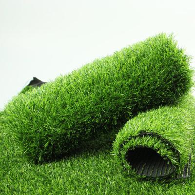 China 15mm Eclectic Quality Artificial Grass Lawn Mat Olive Green Colors Grass Top For Upholstery Fabric for sale