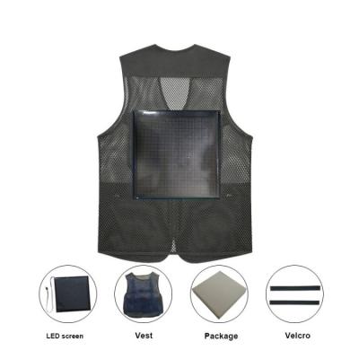 China Indoor full color led advertising vest led to show waterproof outdoor flow full color screen on sale for sale