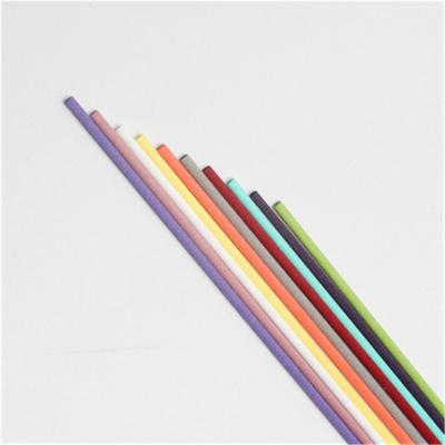 China Viable Estick Mixed Color Replacement Scented Aroma Scent Polyester Reed Sticks Diffuser Fiber Stick For Reed Diffuser for sale