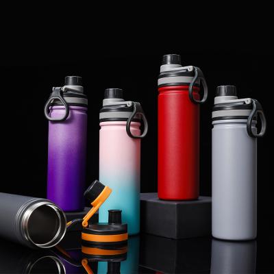 China 2021 New Design 780ml/1000ml Outdoor Sports Sustainable Stainless Steel Water Bottle With Custom Logo for sale