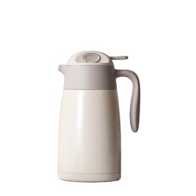 China Double Walled Business 1500ml / 2000ml Heat Preservation Thermal Coffe Vacuum Stainless Steel Flask for sale