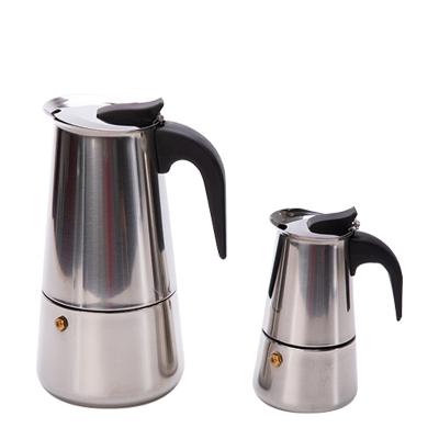 China WITH LID Mass Wholesale Customization Different Size Capacity Safety Stainless Steel Mocha Pot for sale