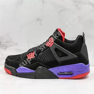 China Undefeated high quality mens 4s basketball shoes mens 4s undefeated union oreo union lghtni metallic purple Cat Paris vintage bred men wome for sale