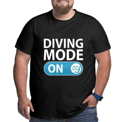 China Breathable Diving Fashion On Cool Design For Lovers Color Men Oversized Dive T-shirt Plus Size Oktoberfest Tee Shirt Couple Japan GYM for sale