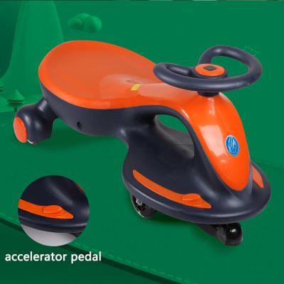 China Buying Bustle PU 360 Degree Rotating Cars Toy Swinging Wiggle Ride On Children Electric Happy Children's Swing Cars for sale