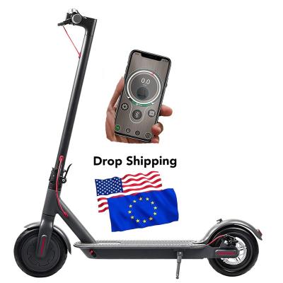 China Unisex In EU Europa Warehouse Electrico E Scooter Waterproof E-scooter Electric Adults 350 Watt 350w 500w 25kmh for sale