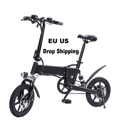 China Aluminum Alloy EU Warehouse Purchase China Wholesale Price Folding Eletrica Bicicleta Motor Adult Folding E-Bike Ebike E Bike Electric Bicycle for sale