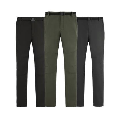 China Men's Termal Waterproof Softshell Pants QUICK DRY Shear Scratch Winter Skating Skiing Windproof Pants Long Trousers for sale