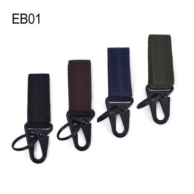 China Wholesale Waistbelt Storage Tactical Hook Hangers For Bottle Camera Carabin Belt EB01 for sale