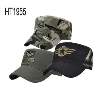 China Embroidery US Army Air Force Hat Waterproof Trucker Sports Hats Cotton Denim Fabric Tactical Baseball Hat for sale