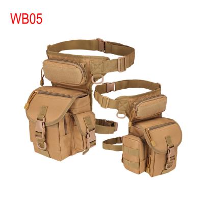 China Waterproof Outdoor Sports Messenger Waist Bag Thigh Leg Increasing Camping Hunting Fishing Bag Military Tactical Backpack for sale