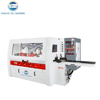 China Machinery Repairs Workshop Thicknesser Solid 4 Sides Wooden Planer Moulder Solidwood Planer for Solid Wood Panels Four Side Moulder for sale