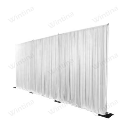 China Durable Wedding Decoration Backdrops Curtain Pipe And Drape For Wedding Decoration Fabric Ceiling Drape For Wedding Events Party for sale