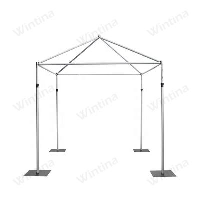 China Convenient Durable Aluminum Pagoda Shape And Durable Metal Background Frame Wedding Party Decorations for sale