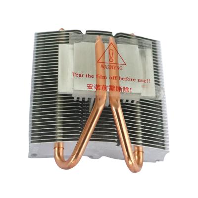 China Copper Tube Radiator Cpu Cooler Master Electronic Custom Stamping Aluminum Heatsink For Computer for sale