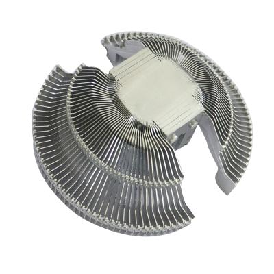 China Custom Stamping Aluminum Electronic Equipment Heatsink Cover CPU Cooler Master Heatsink Cover For Computer for sale