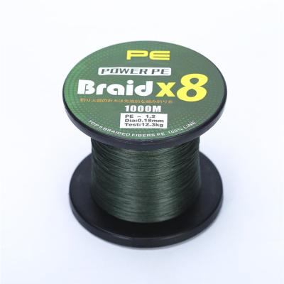 China Float Locator Wholesale Last Strands Braided Fishing Line 8 Designs 8 1000M PE Line for sale