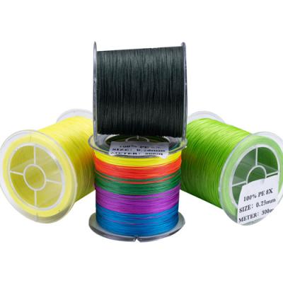 China Float Cue Wholesale Good Quality 8 Strands Braided Fishing Line 300M PE Line for sale