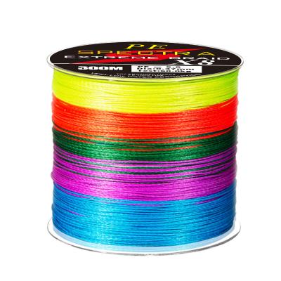 China Float Marker Spot 8 Strands Wholesale Braided Fishing Line 300M PE Line for sale