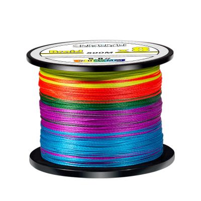 China Float Marker Spot 8 Strands Wholesale Braided Fishing Line 500M PE Line for sale