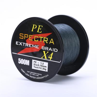 China Float Locator Wholesale 4 Strands Braided Fishing Line 500M PE Line for sale