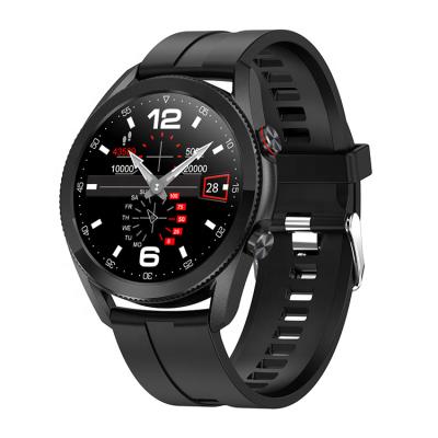 China 2021 Touch Screen Smart Watch L19 BT Call IP68 Waterproof Heart Rate Blood Pressure ECG Health Monitor Smartwatch for sale