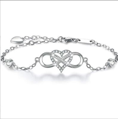 China 925 TRENDY china silver bracelets in current cheap price for sale