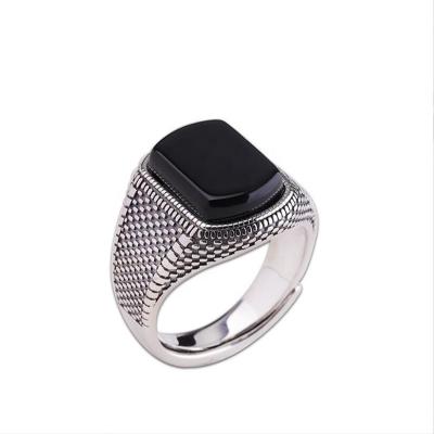 China Fashionable Jewelry Wholesale China Supplier 925 Silver Man Ring for sale