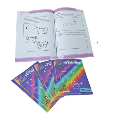 China paper & Custom A4 Cardboard Custom Color Book Printing English Drawing Books For Children for sale