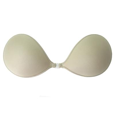 China Wing Strapless Magic Pump Strapless Self Adhesive Sticky Sticky Invisible Bra Push Up Silicone Bra for sale