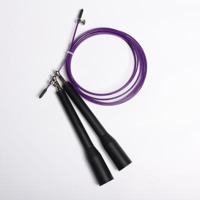 China PP+PVC Manufacturer Wholesale Commercial Adjustable Steel Wire Jump Rope Jump Rope for sale