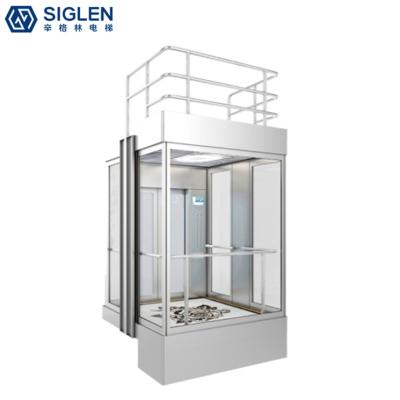 China top 10 elevator companies in the world panoramic elevator indoors for sale