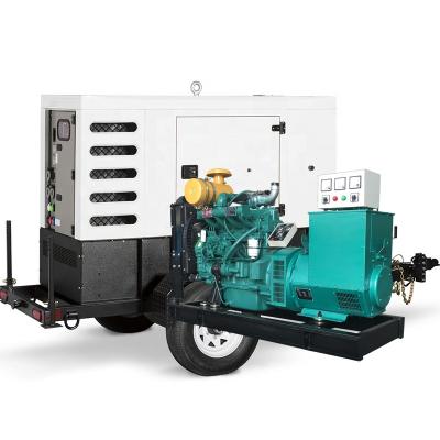 China Three Phase Generator Kva Moveable Diesel Generator for sale