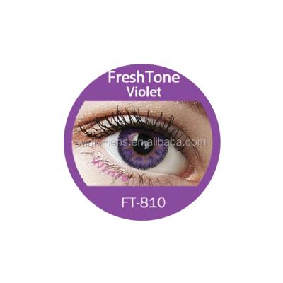 China Impressions of Freshtone 14.5mm Hazelnut FTCL Lens, Ever Green and Eye Contact Color Marble for sale