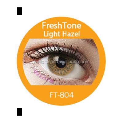 China Freshtone Naturals Color Soft Colored Contact Lens Eye Contact Lenses With Free Gifts FTCL for sale