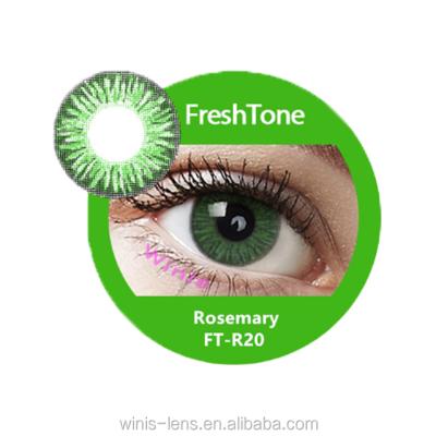 China Exclusive 25 500 Pair Romance Colors Amazing FreshTone Color Cosmetic Contact Lens at $1.85 with Lens Case FTCL for sale