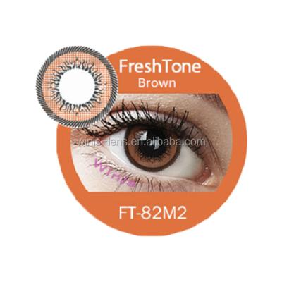 China Freshtone 15mm Diameter 3 FTCL Colored HEMA Tones Color Cosmetic Contact Lenses for sale