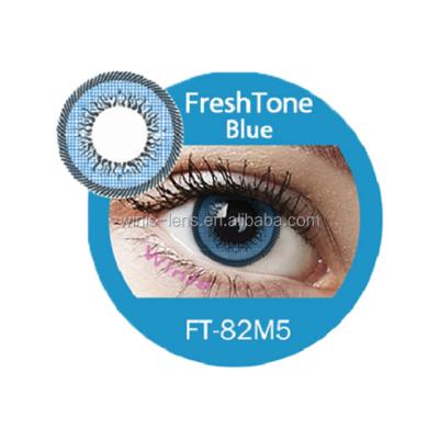 China Freshtone 15mm Diameter Brightening 3 Tone Colored Cosmetic Contact Lenses FTCL for sale