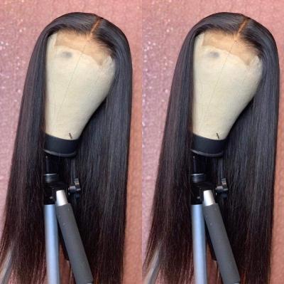 China Body Wave/Straight/Kinkycurly/Loose Curly 13X4 13X6 Inch Wave 15A Glueless 40 Aligned Cuticle Brazilian Hd Transparent 360 Lace Frontal Closure Ear On Ear Wig For Women for sale