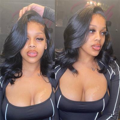 China Body Wave/Straight/Kinkycurly/Loose Deep Wave Brazilian Virgin Hair 100%Human Hair 613 13X6 13X4 Deep Wave Cuticle Aligned 360 Hd Transparent Full Lace Frontal Wigs For Women for sale