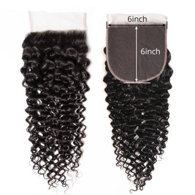 China 100% Indian Remy Human Hair Wholesale Price Remy Virgin Human Hair Grade 12A Preplucked 100% Virgin Human Hair 4X4 Jerry Curl 5X5 Hd Transparent 613 Lace Closure for sale