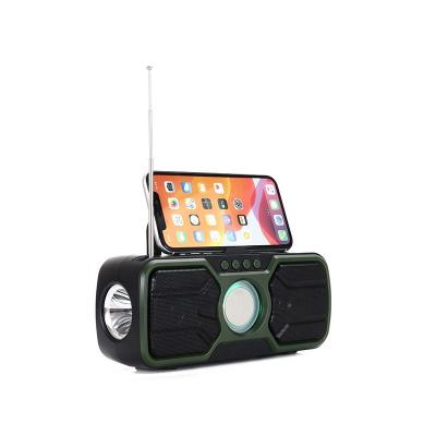 China Wireless Charger for Mobile Phone HS-2321 Wireless Speaker Loud Stereo Sound with Solar Panel Disco Light Speaker for Outdoor Parties Travel for sale