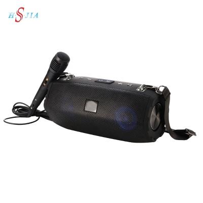 China Wireless Charger for HS-2720 Mobile Phone Karaoke Microphone Portable BT Speaker with Rechargeable Battery Powered Outdoor Sound Stereo Speaker for sale