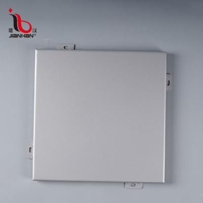 China Corrosion Resistance Modern Waterproof Silver Color Building Facade Good Quality Aluminum Panel for sale