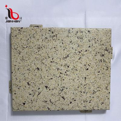 China Modern Look Office Building Aluminum Sheet Metal Panels Decorative Aluminum Marble Curtain Wall Plates for sale