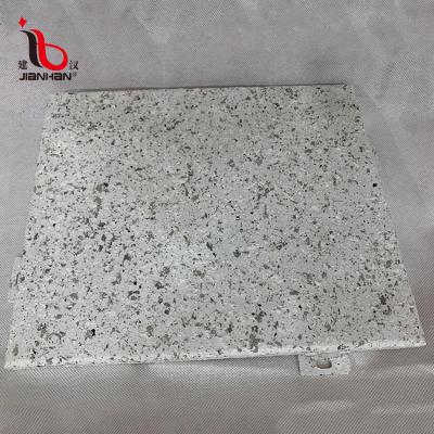 China Modern Exterior Fireproof Artificial Marble Building Facade Curtain Wall Supermarket Aluminum Plate for sale